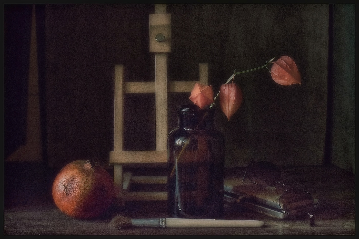 ..... Физалис и гранат ......