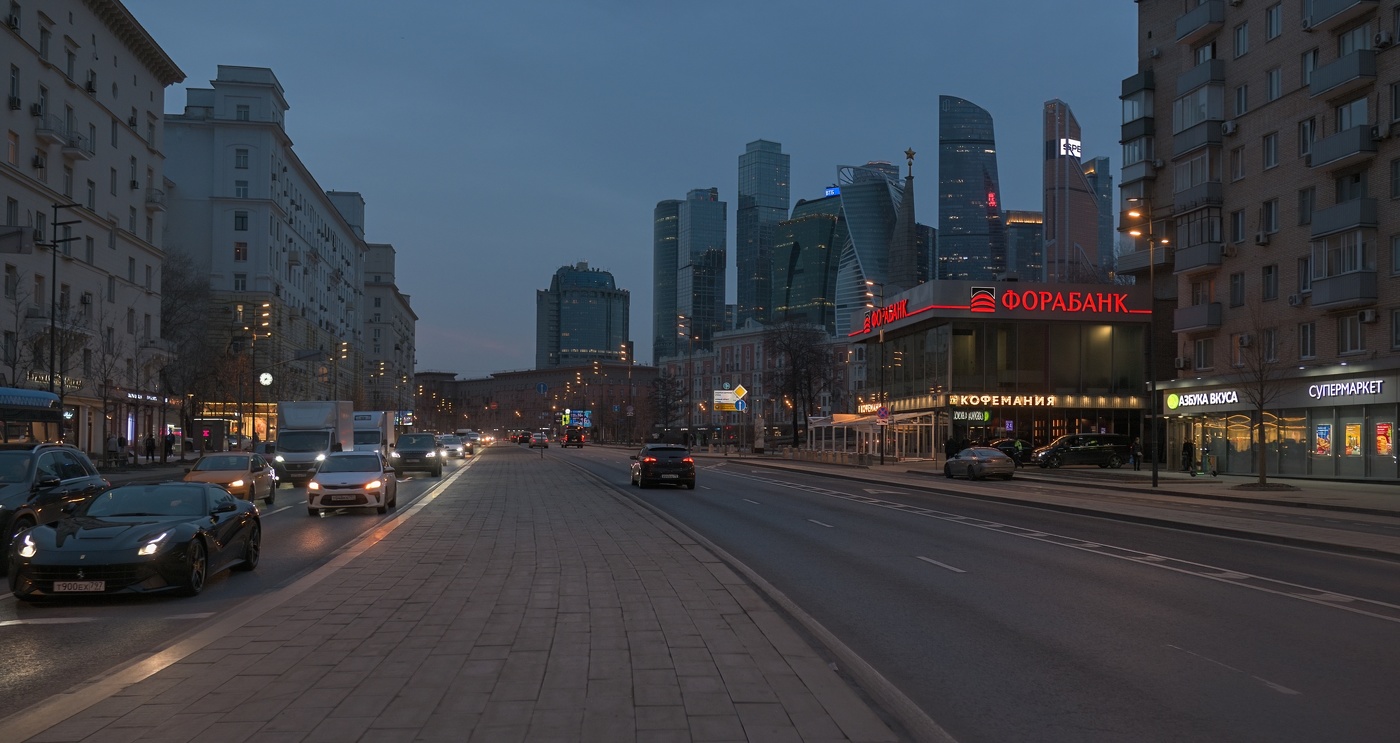 Вид на Москва-Сити