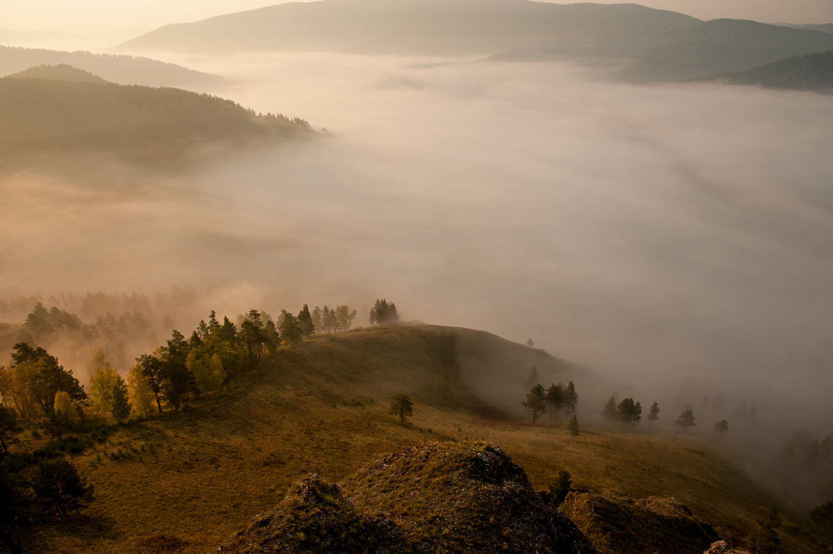 Над туманами.