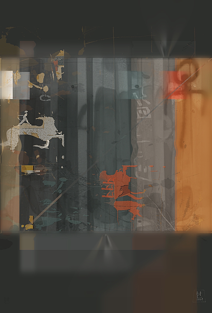 воображаемые пятна на заборе