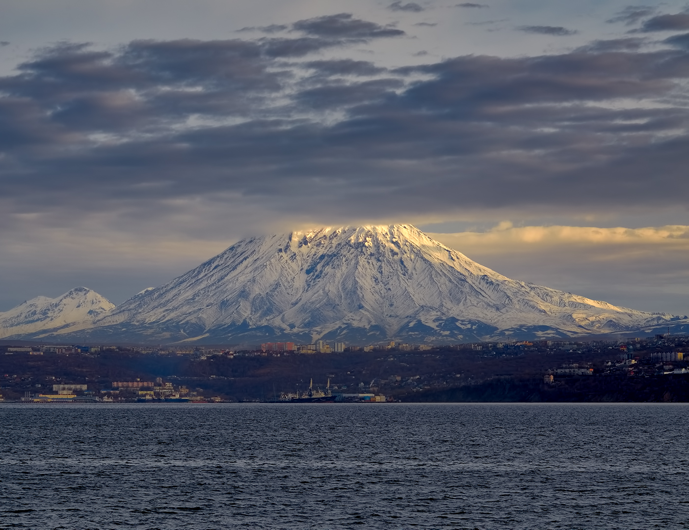 morning light on the mountain