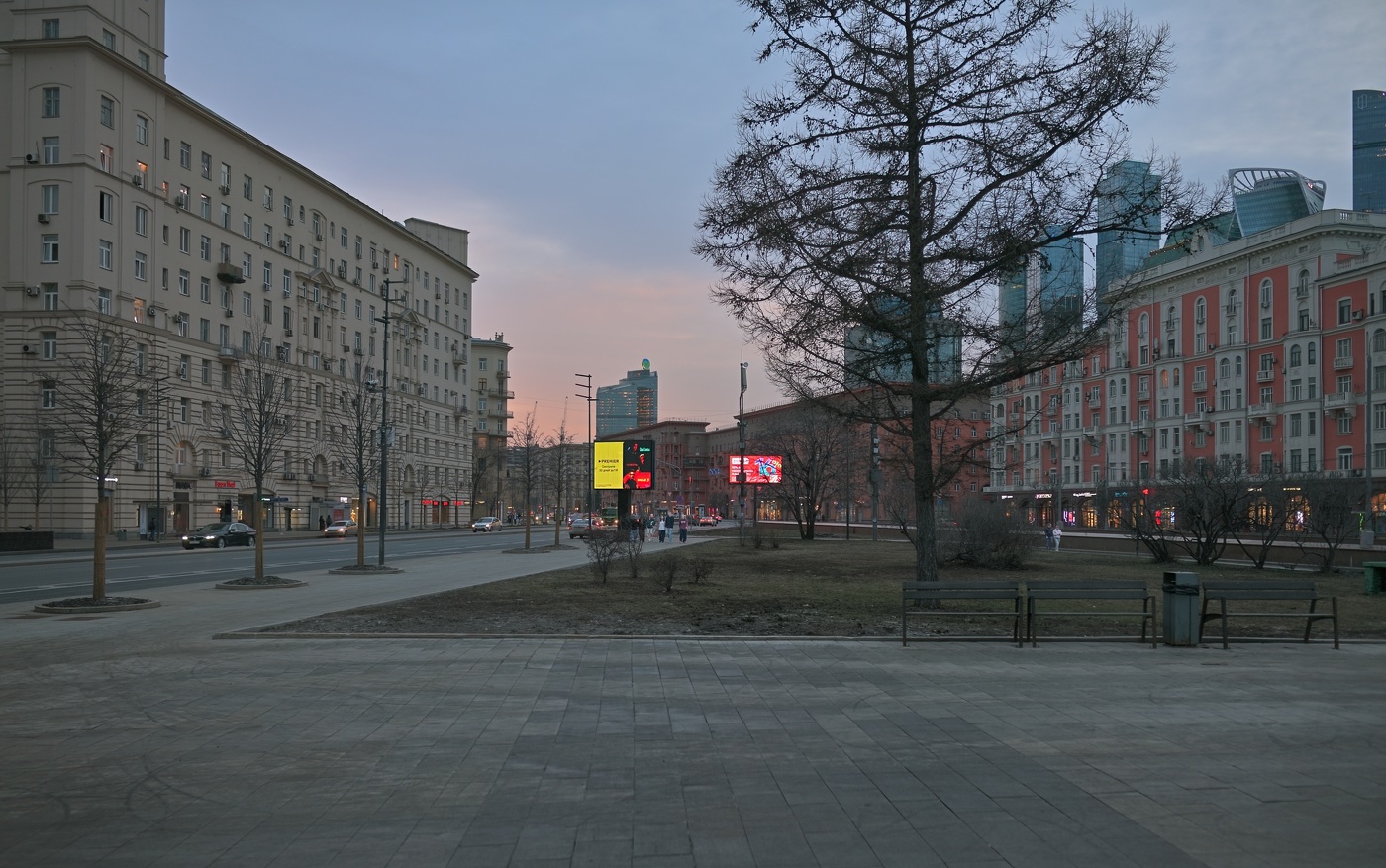 С видом на Кутузовский проспект