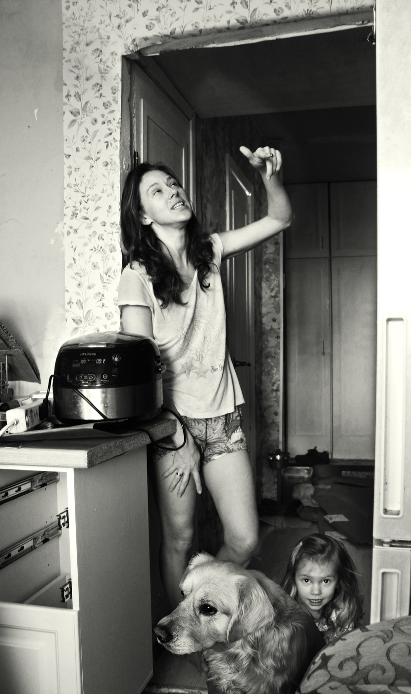 Утро в колхозе