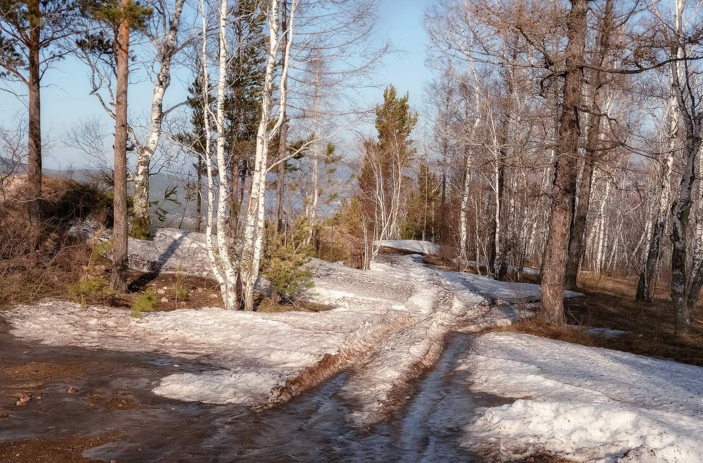 Весенние островки