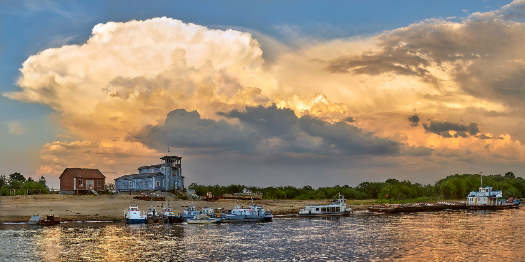 летний вечер...