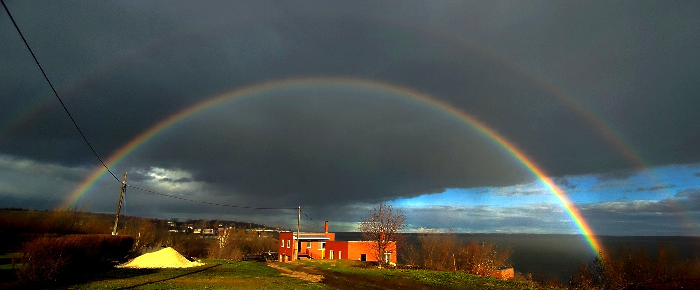 двойная радуга