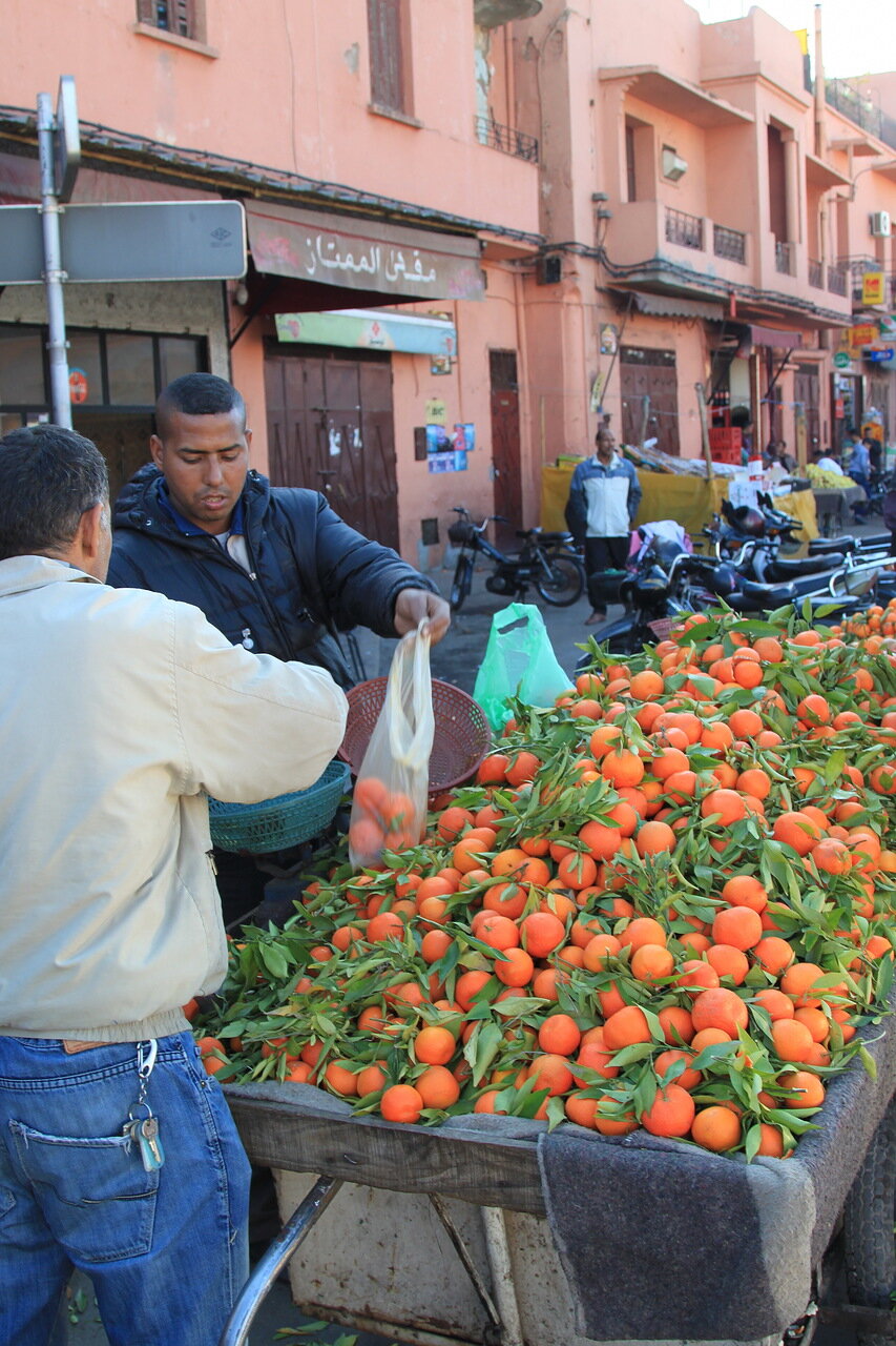 На улицах Марракеша