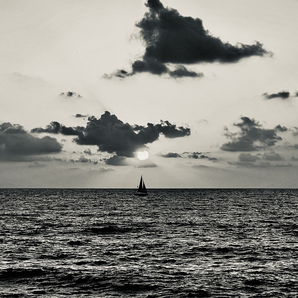 Цветной закат