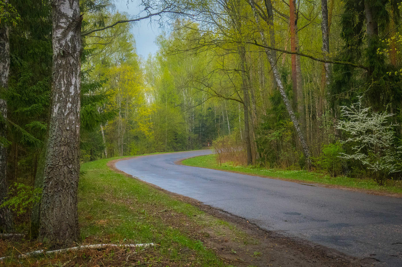 За поворотом