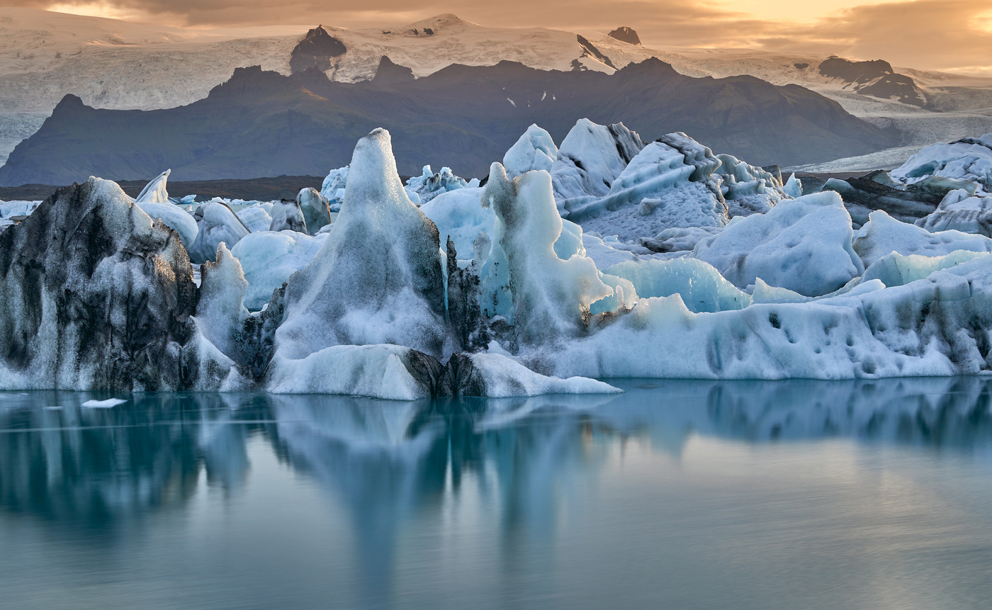 Странные пейзажи Исландии...