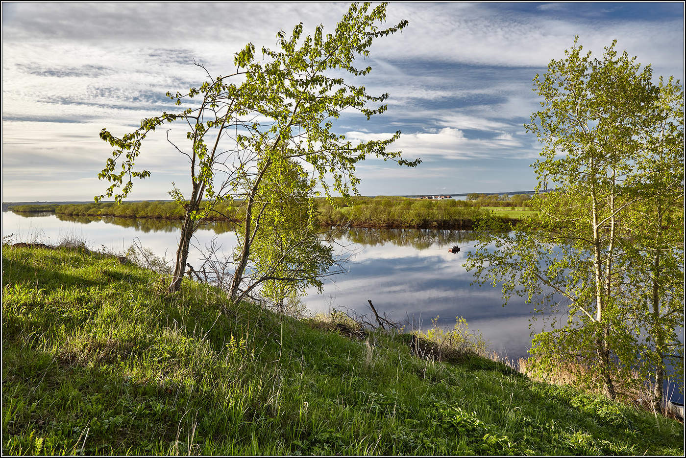 Майский день в окрестностях Архангельска.