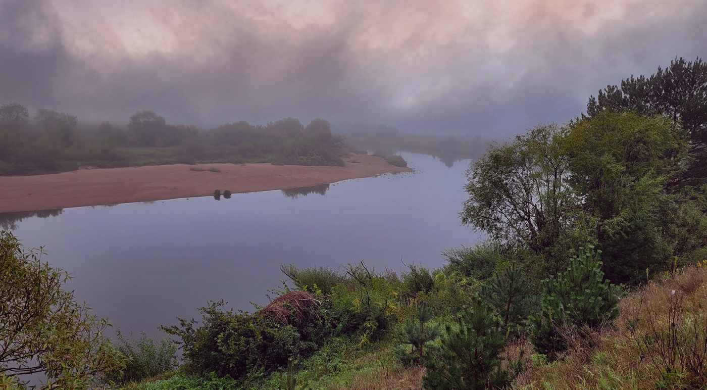 Наплывающий туман.