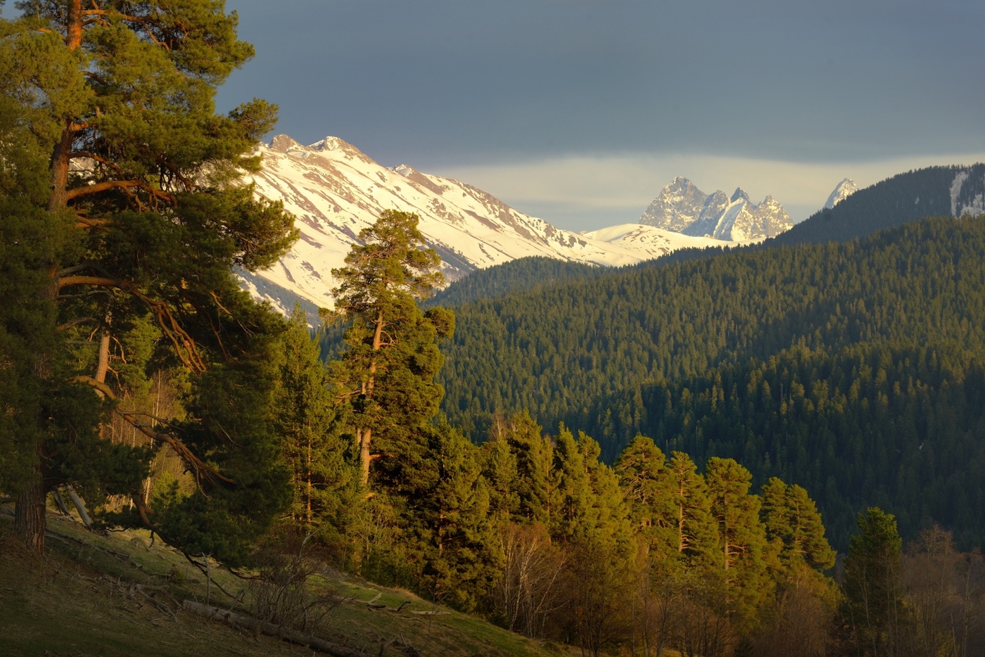 Вечер в горах
