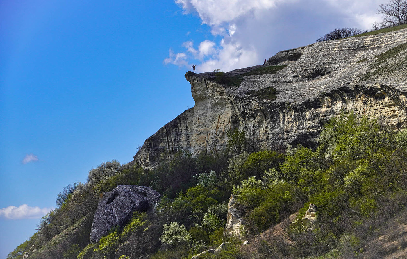 "Фотосессия" на краю