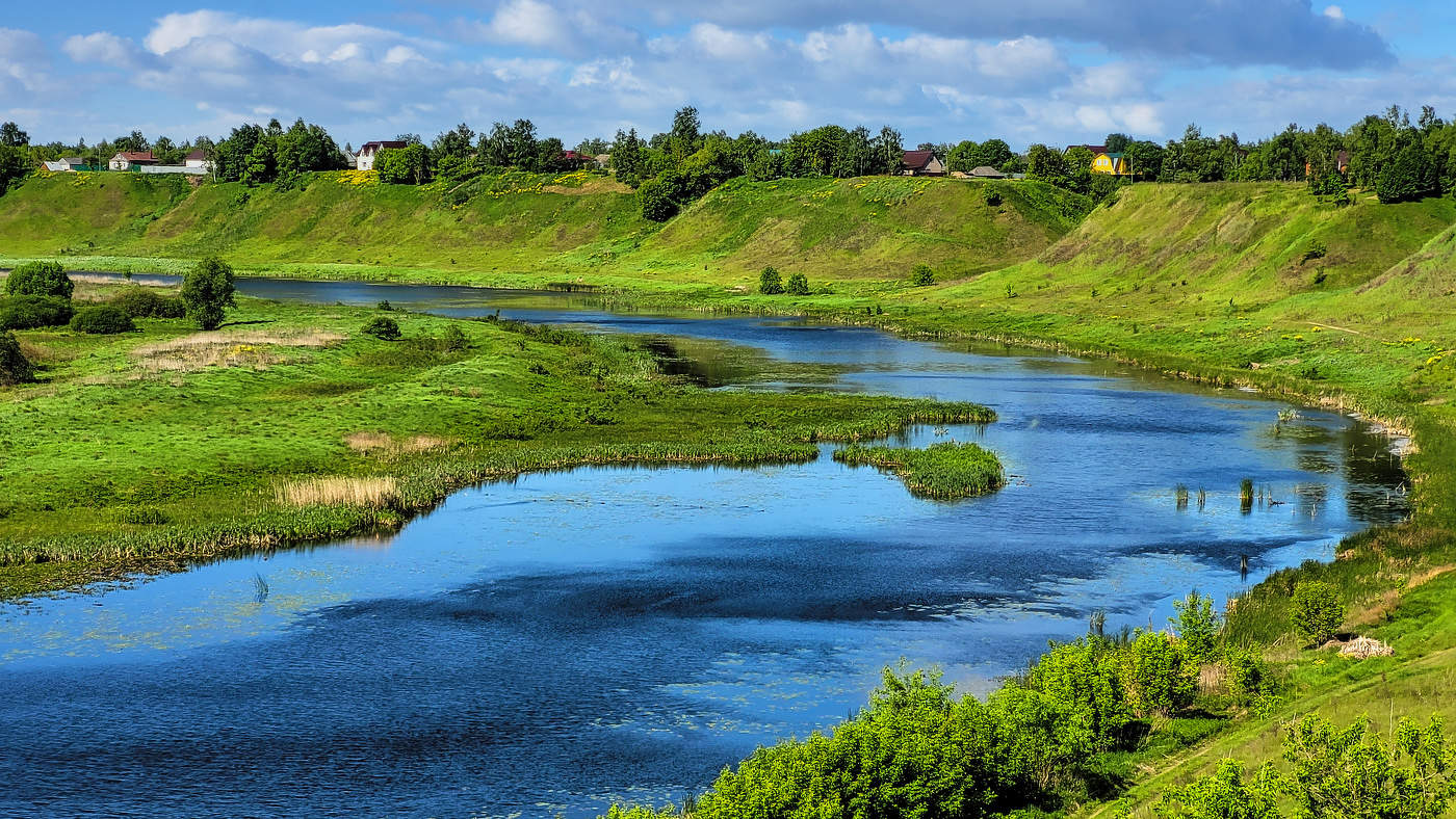 Весенние пейзаж г. Перемышля.