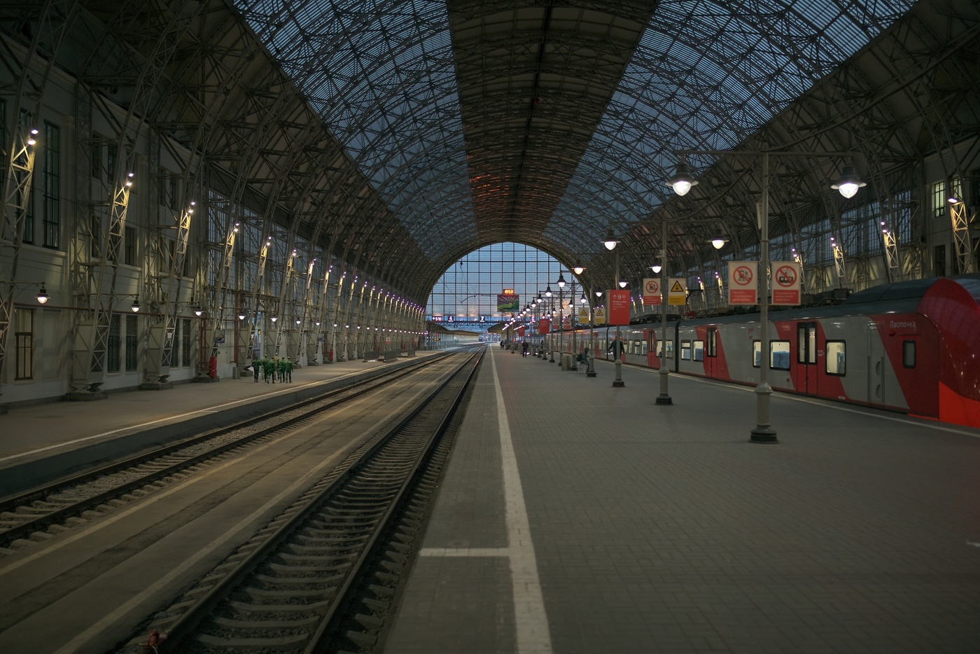 На Киевском вокзале в Москве