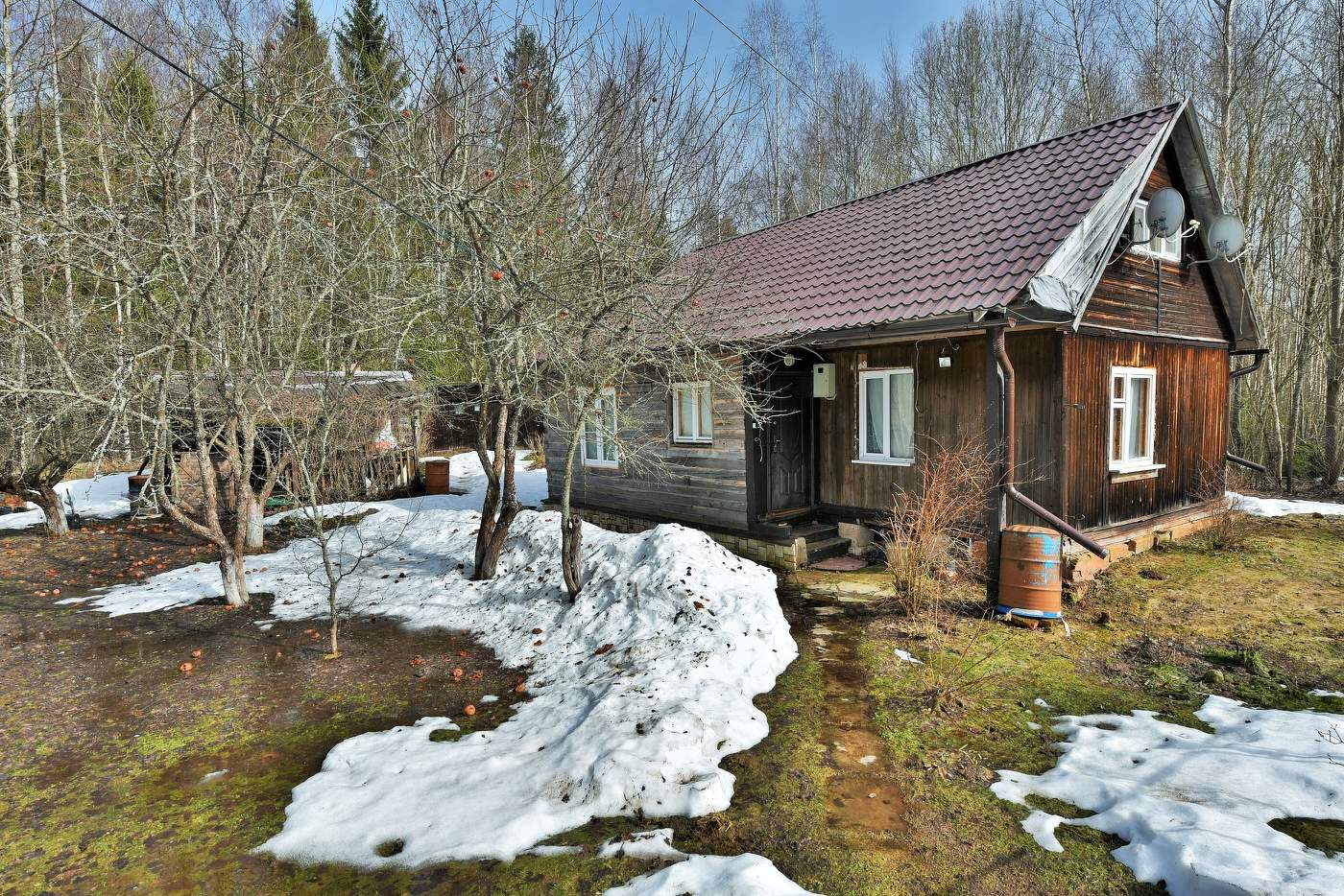 Последние сугробы ...