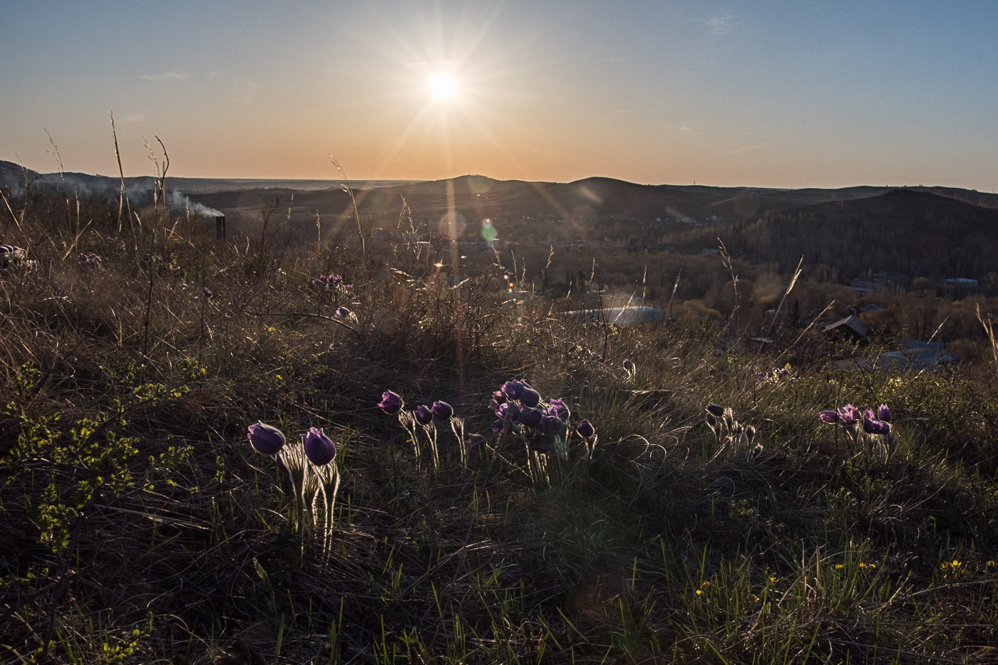 Апрельский закат