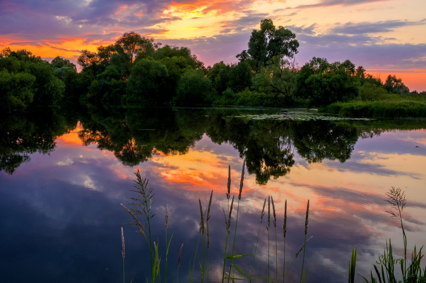 Приближается ночь.