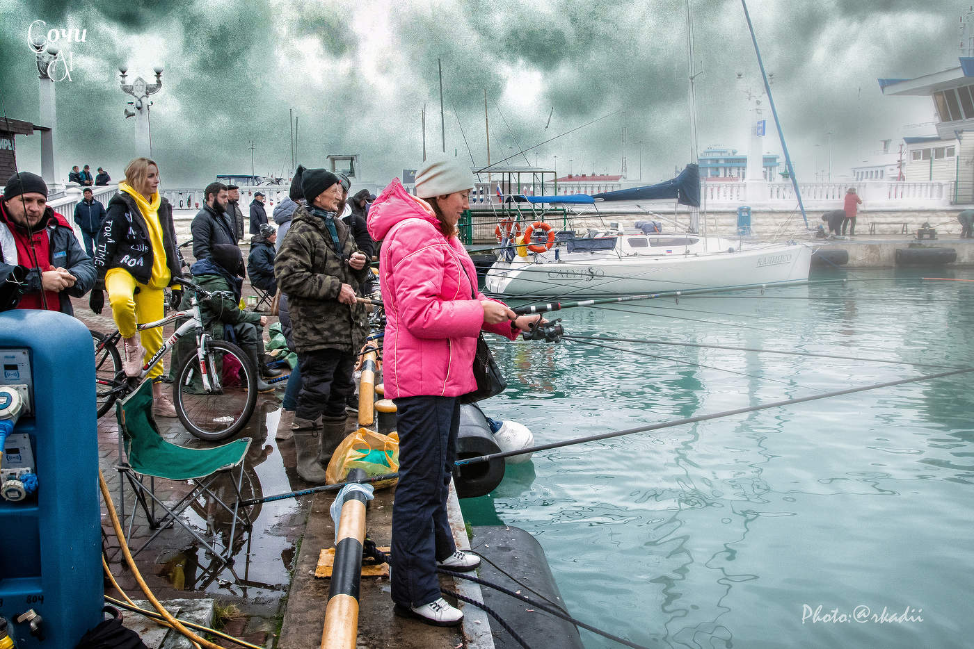 Ты pыбачка, я pыбак...(серия)