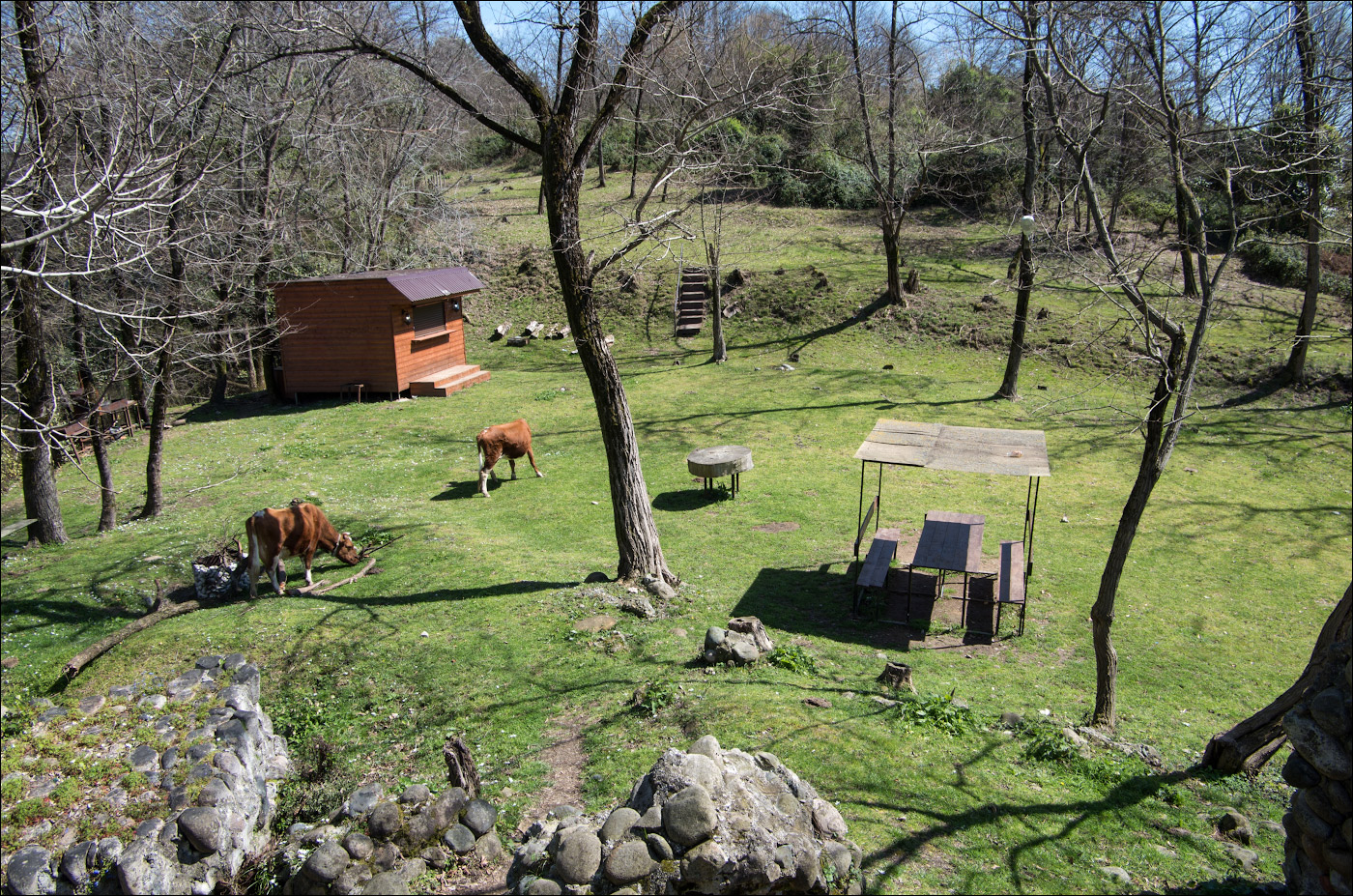 план местности