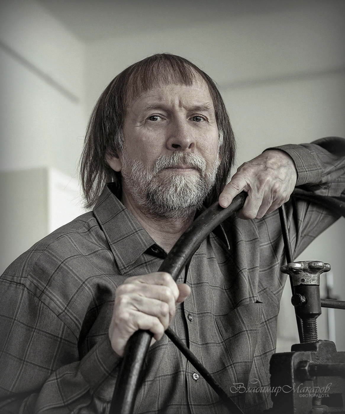 "Лоцман графики". Портрет Мухина-Чебоксарского©