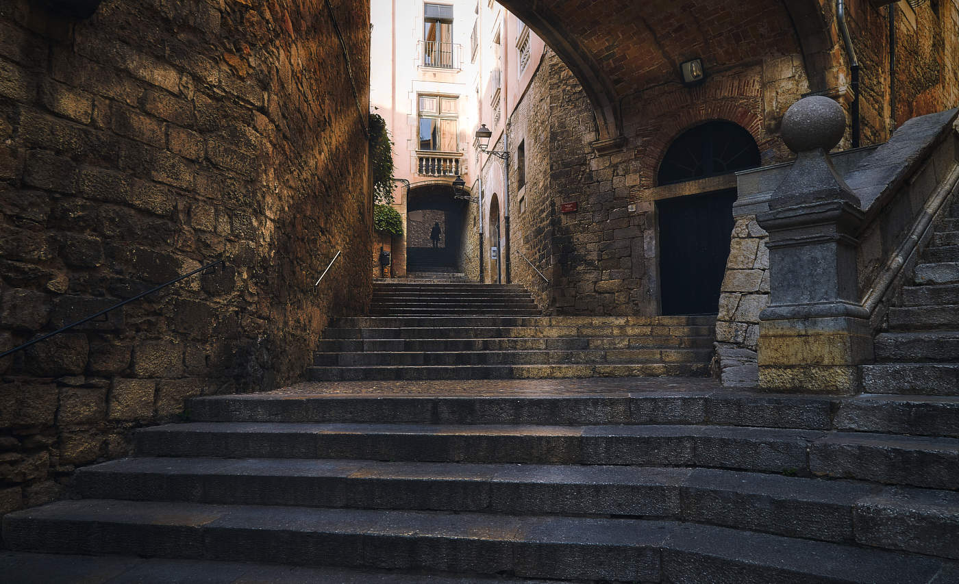 улицы-лестницы Жироны