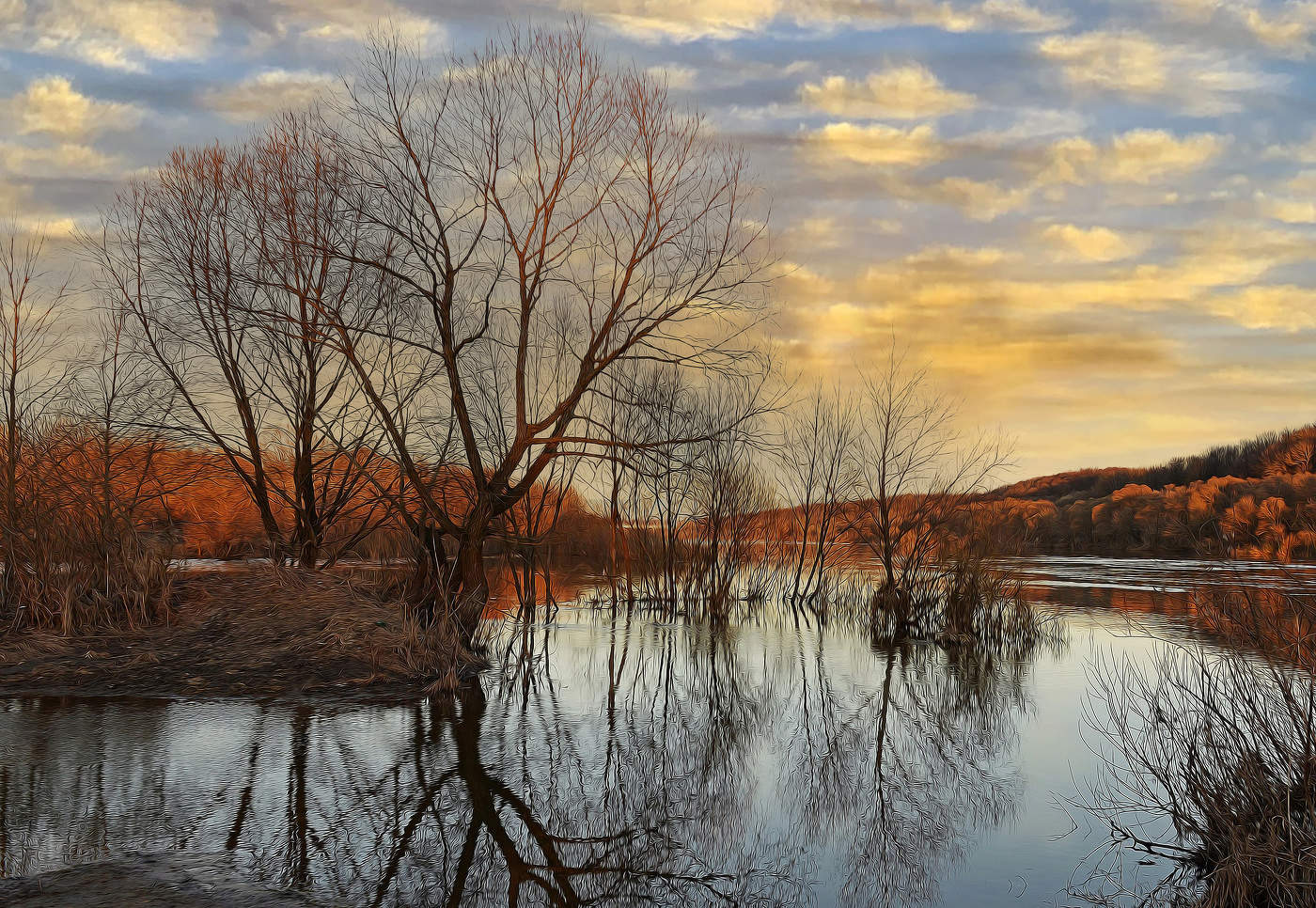 Весенний арт.