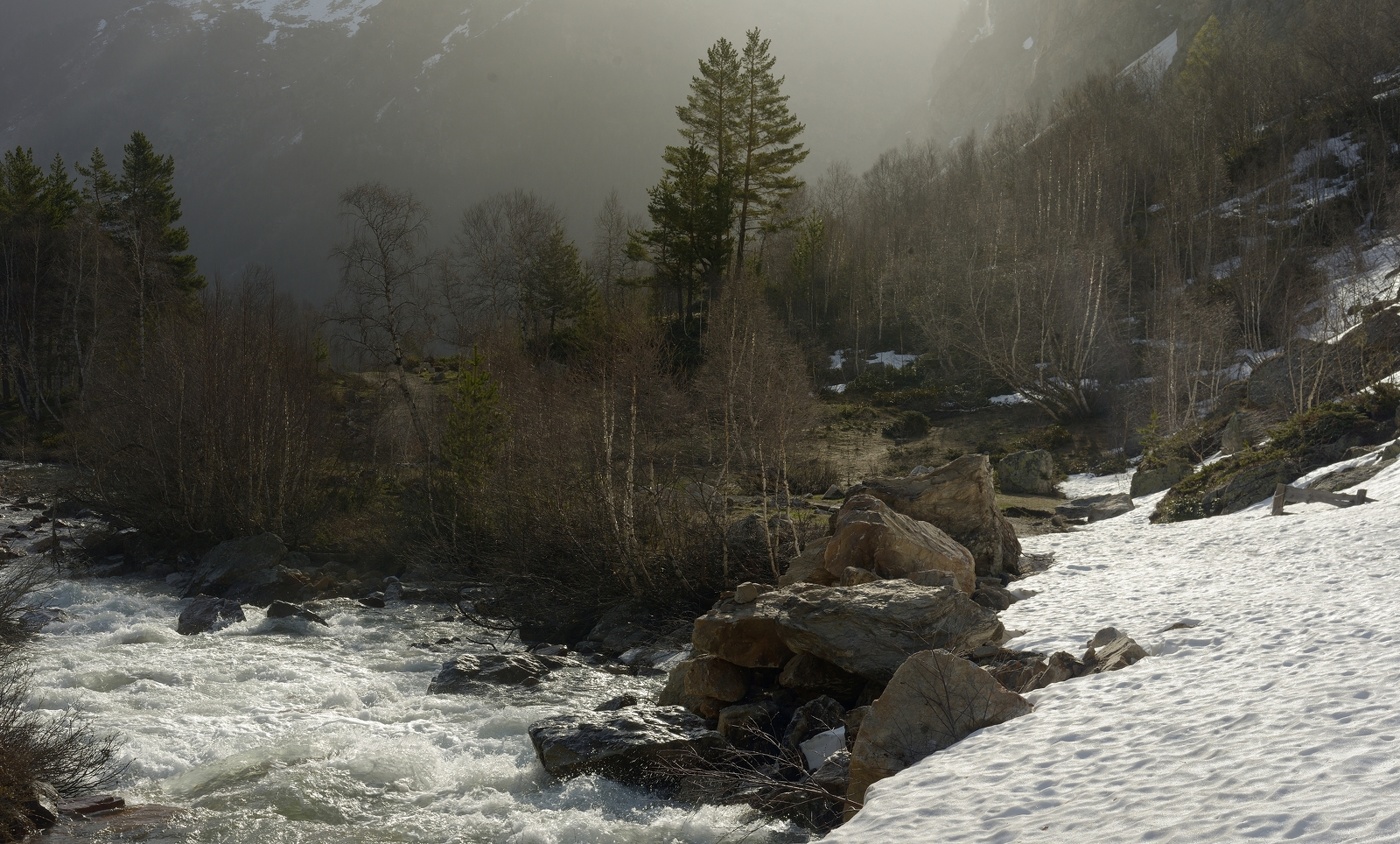 Весна в горах