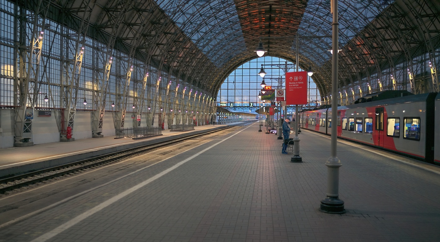 На Киевском вокзале в Москве