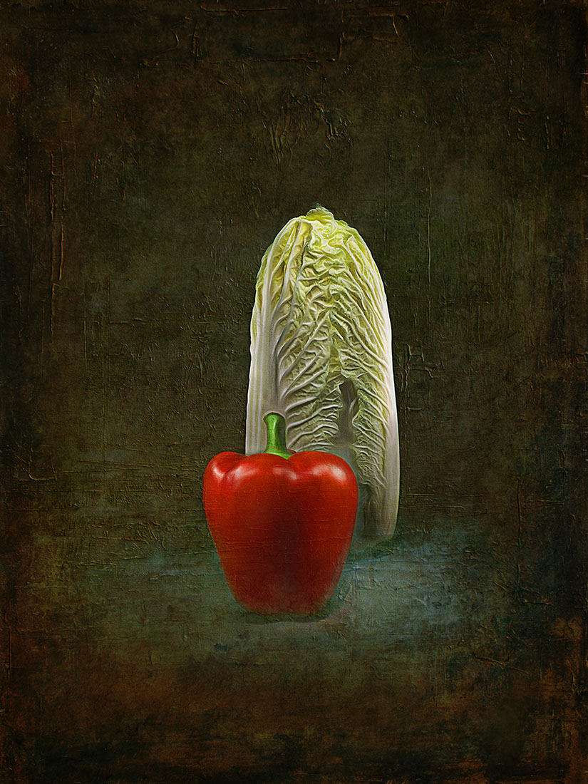 салат и перец