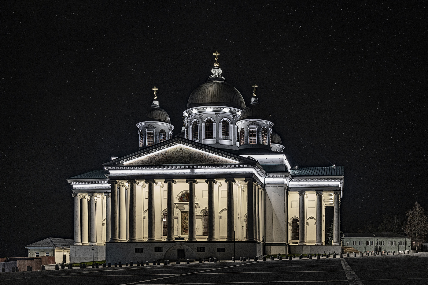 Под звездным небом