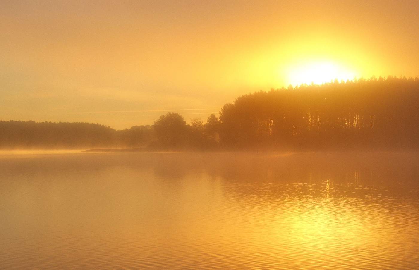 Утренний свет.