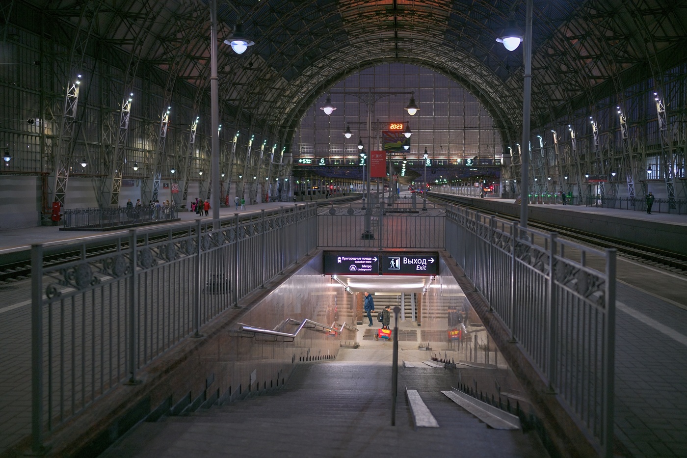 На Киевском вокзале в Москве