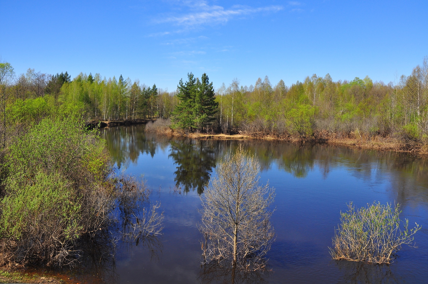 Весеннее половодье.