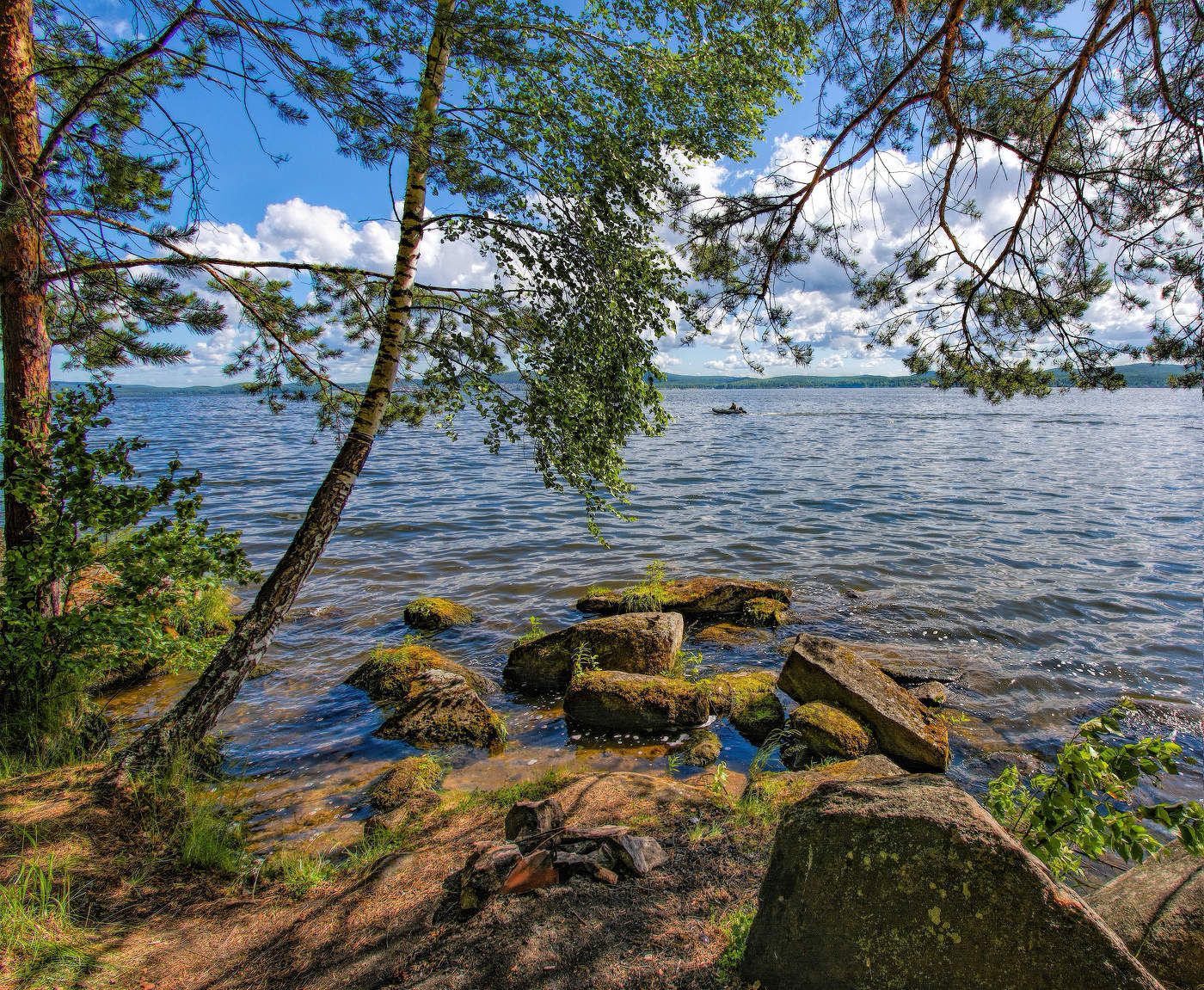 Вид на озеро