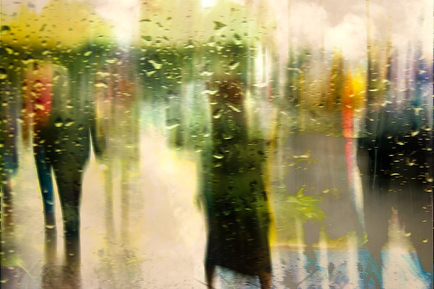 Летний дождь.