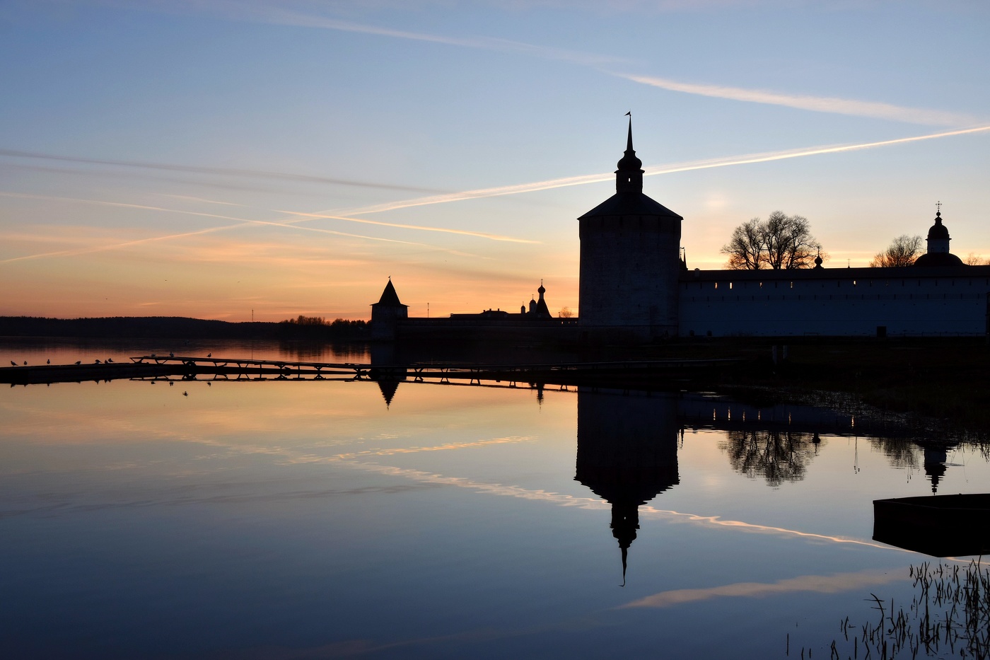 Закат на Свияге