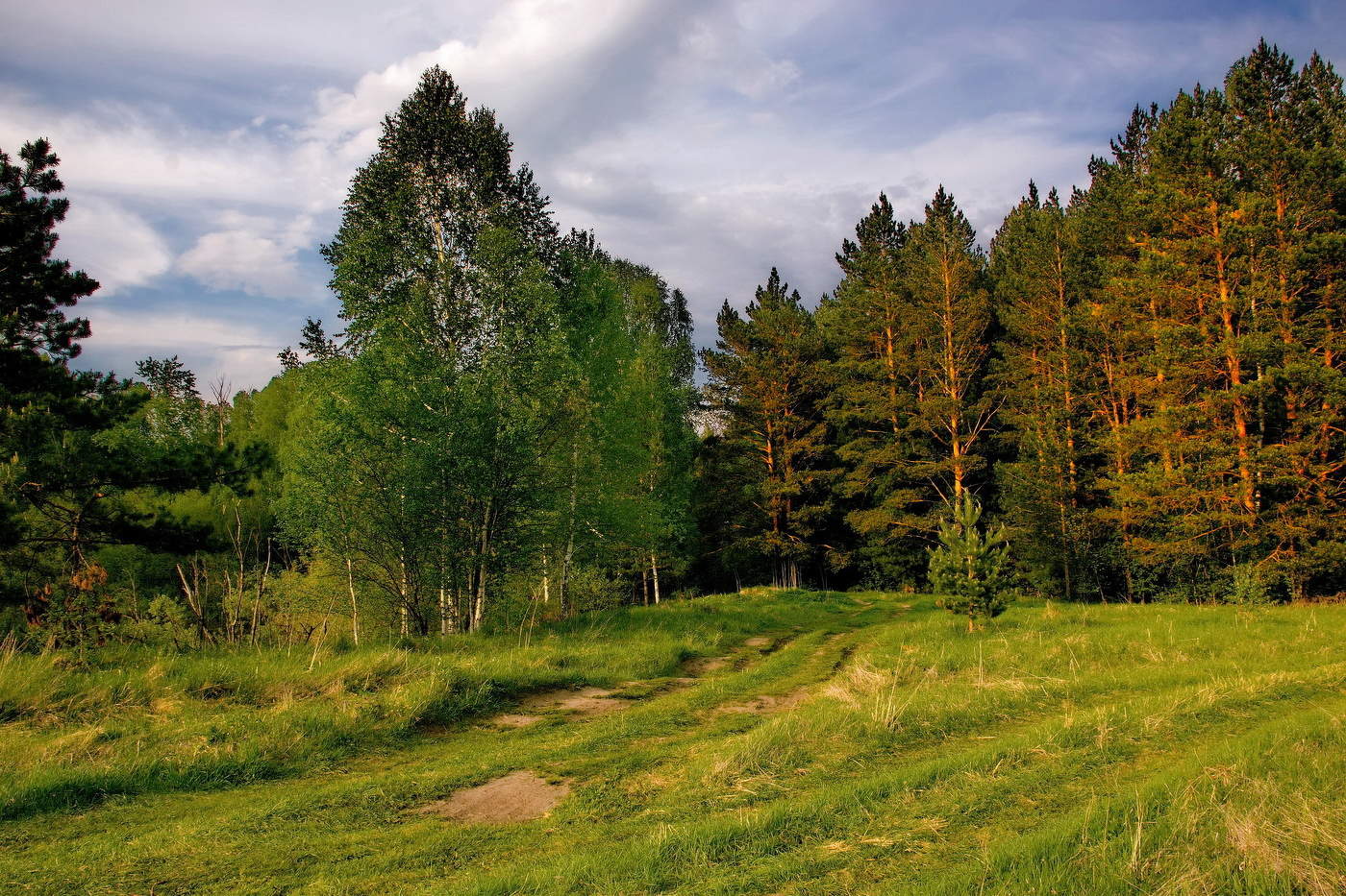 **Тёплый вечер.*