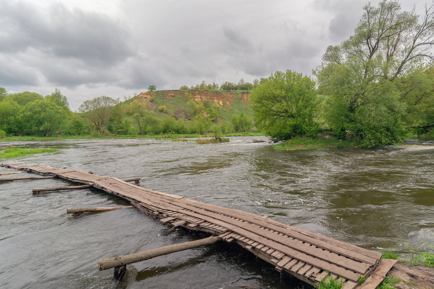 берег левый, берег правый