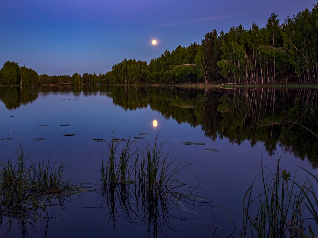 Восход луны над Черной Порзой