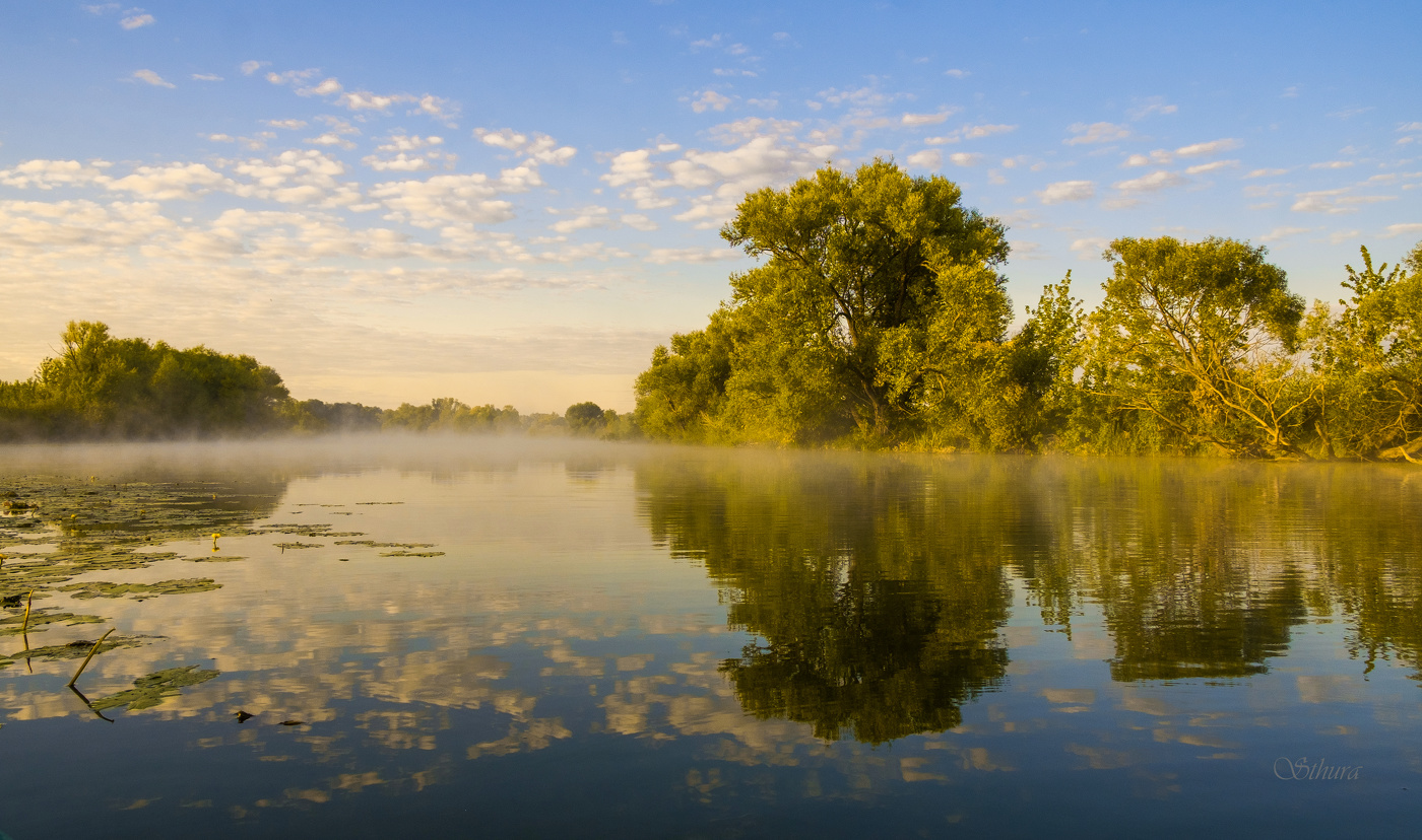 Утренние облака.