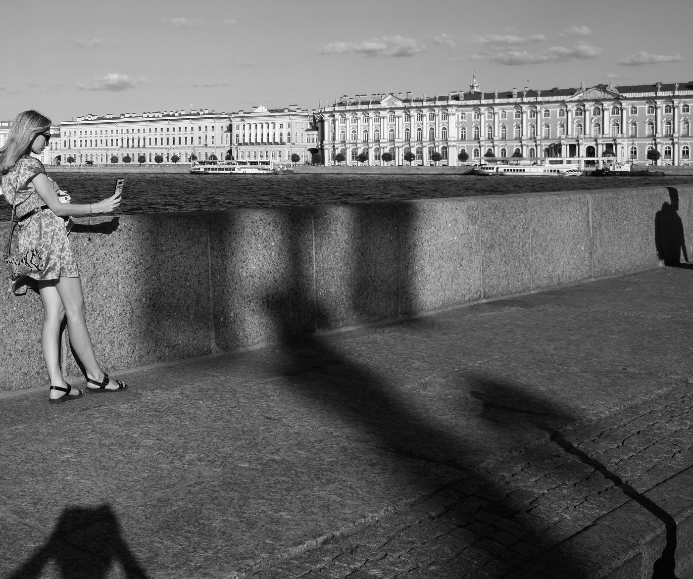 Селфи с фонарем