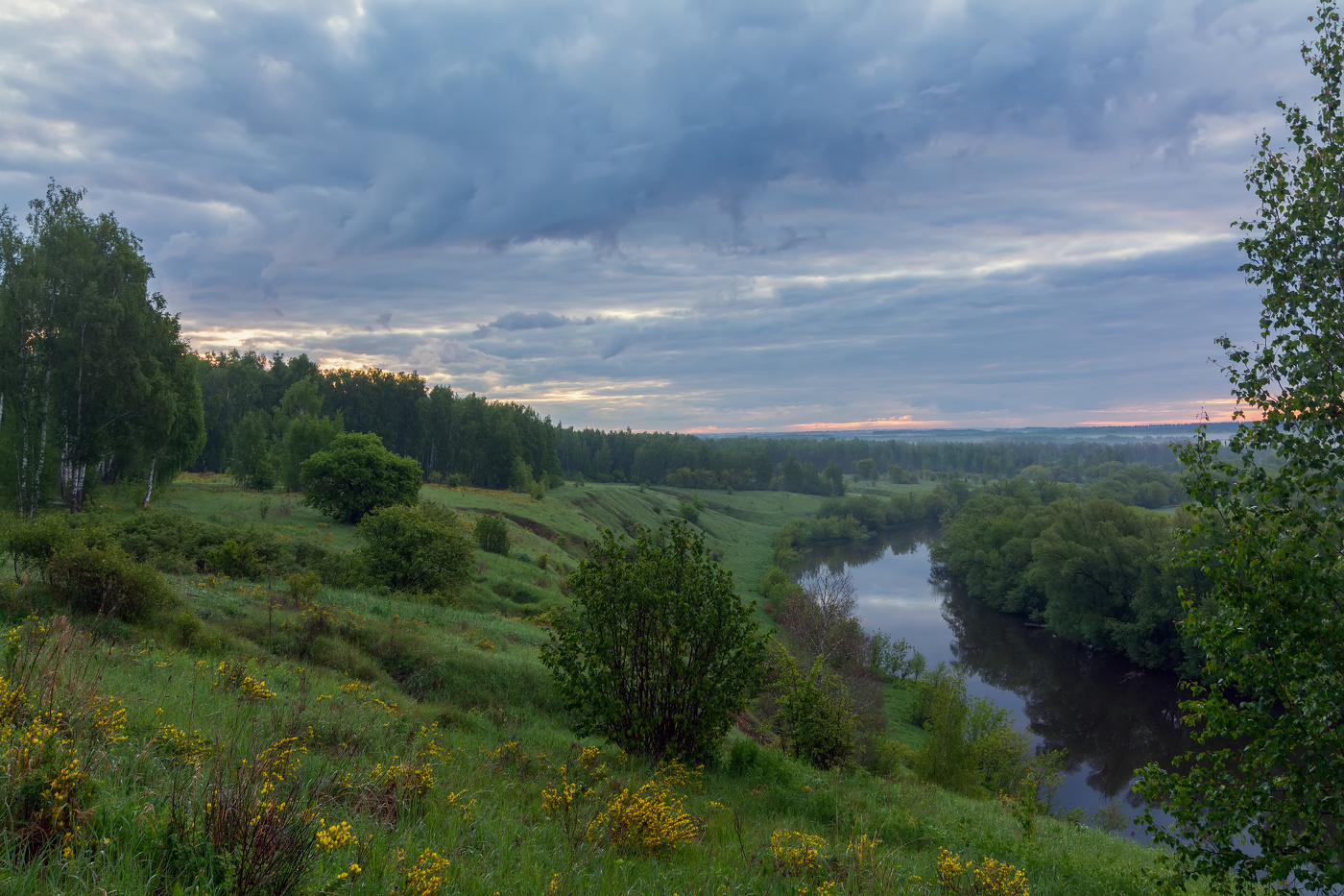пасмурный рассвет