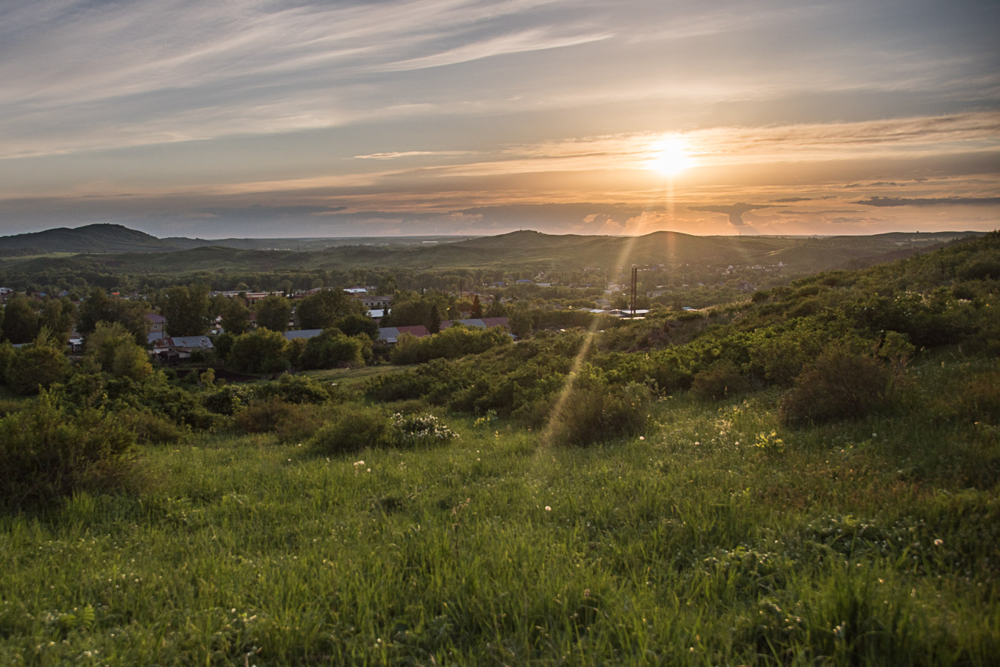 Майский закат