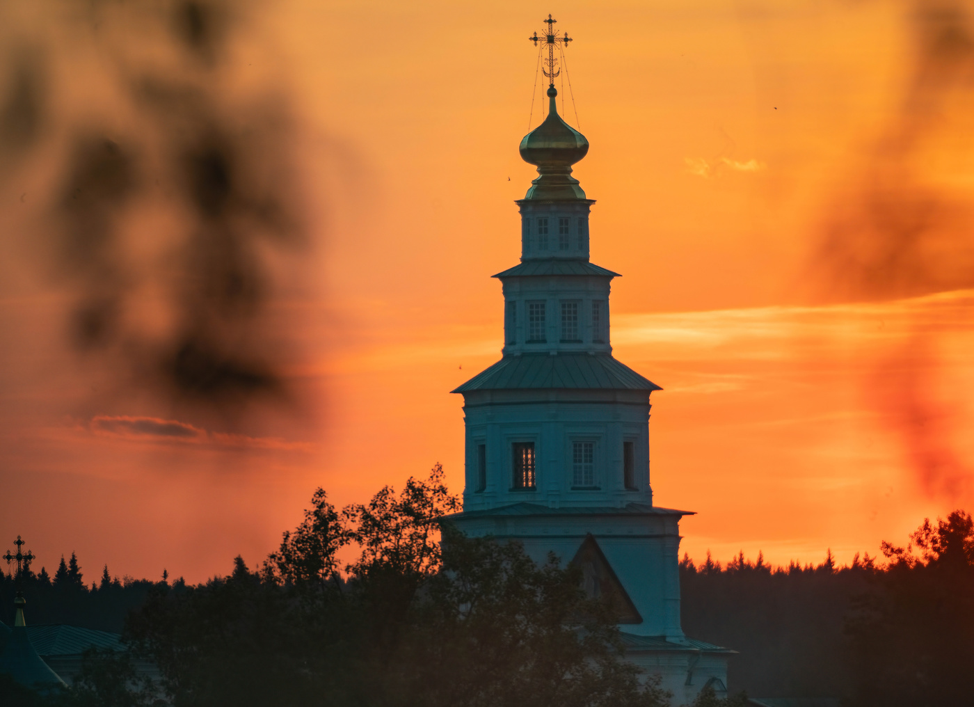 Оранжевый закат