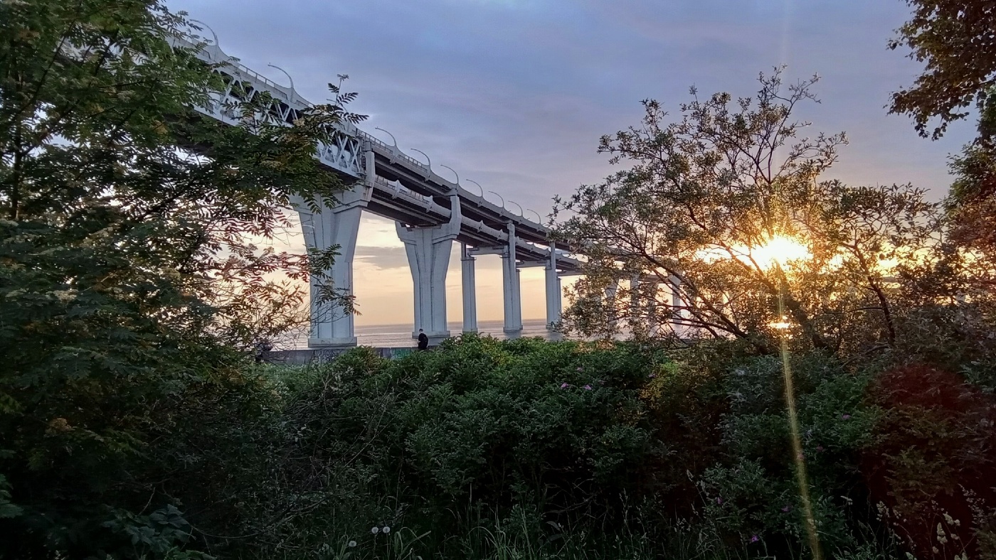 Закат над ЗСД
