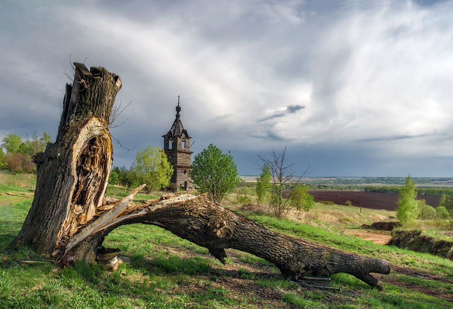 Грозовое небо.