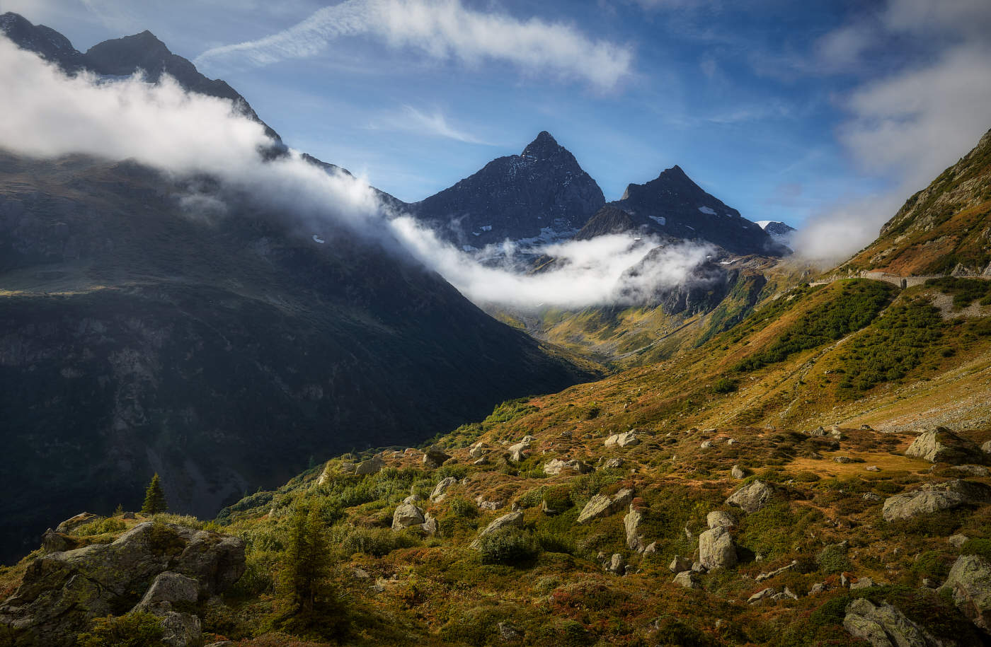 альпийский ландшафт