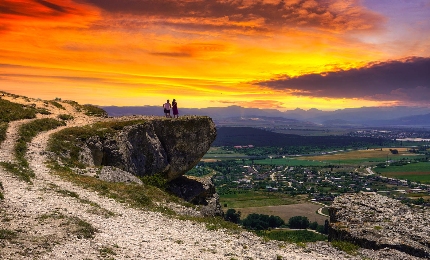 Вечер на Белой Скале